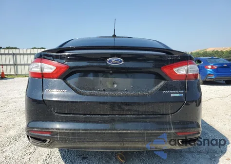 2016 Ford Fusion Titanium из США, поврежденный, VIN 3FA6P0D96GR265357